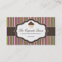 Whimsical Bakery Business Cards