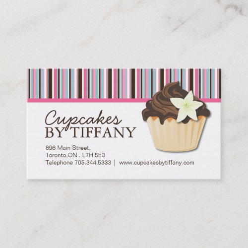 Whimsical Bakery Business Cards