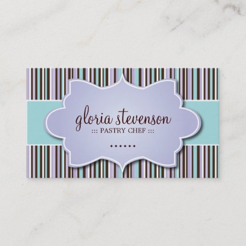 Whimsical Bakery Business Cards