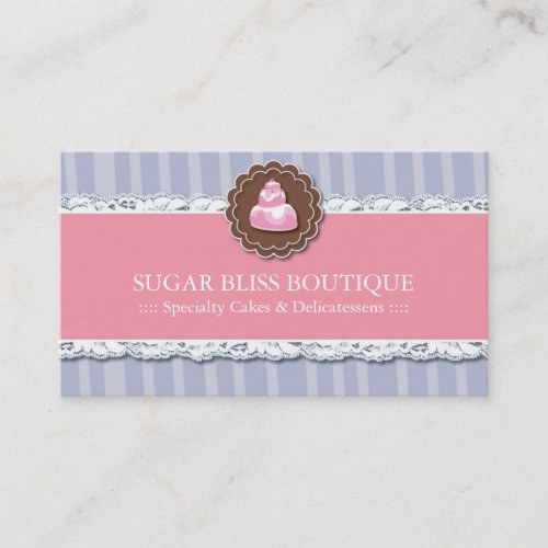 Whimsical Bakery Business Cards