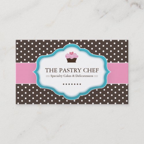 Whimsical Bakery Business Cards