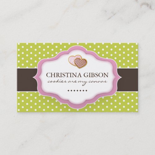 Whimsical Bakery Business Cards