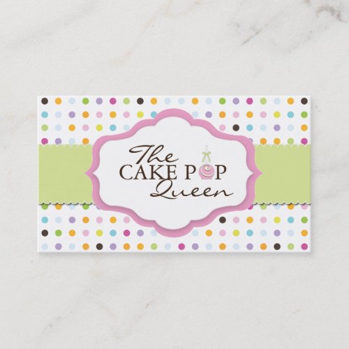 Whimsical Bakery Business Cards