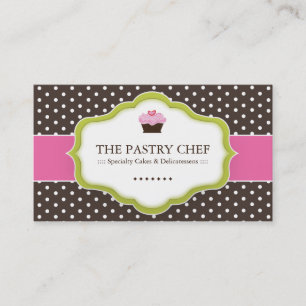 Whimsical Bakery Business Cards