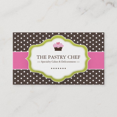 Whimsical Bakery Business Cards