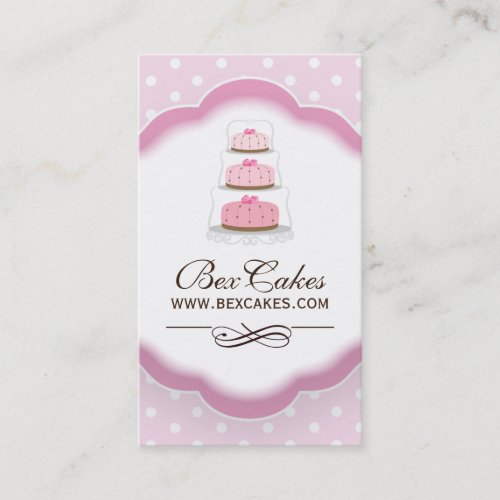Whimsical Bakery Business Cards