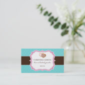 Whimsical Bakery Business Cards (Standing Front)