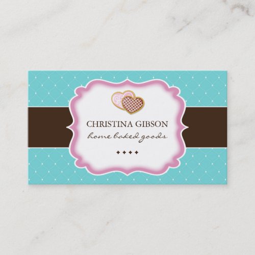Whimsical Bakery Business Cards