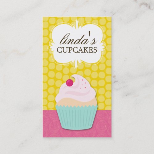 Whimsical Bakery Business Cards