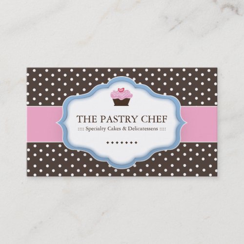 Whimsical Bakery Business Cards