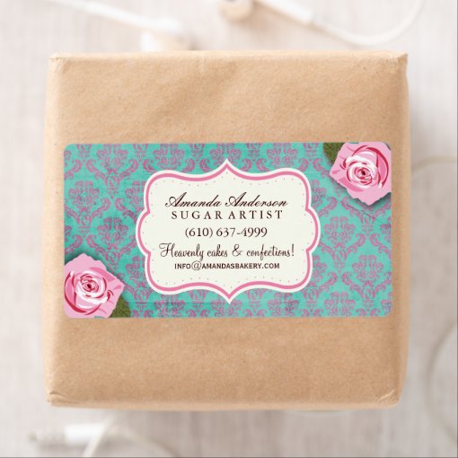 Whimsical Bakery Packaging Labels Zazzle