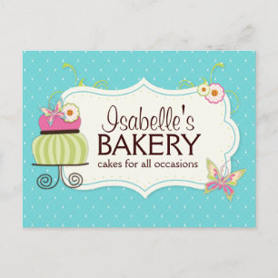 Whimsical Bakery Postcard Flyer