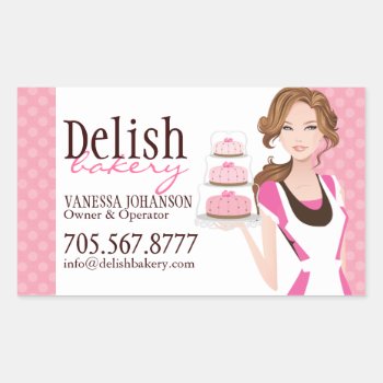 Whimsical Bakery Product Label by colourfuldesigns at Zazzle