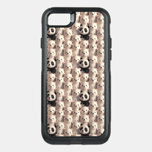 Whimsical Bear Pattern OtterBox Commuter iPhone SE/8/7 Case