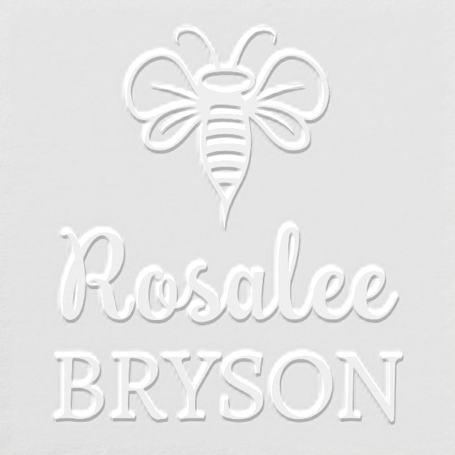 Whimsical Bee Embosser (Design)