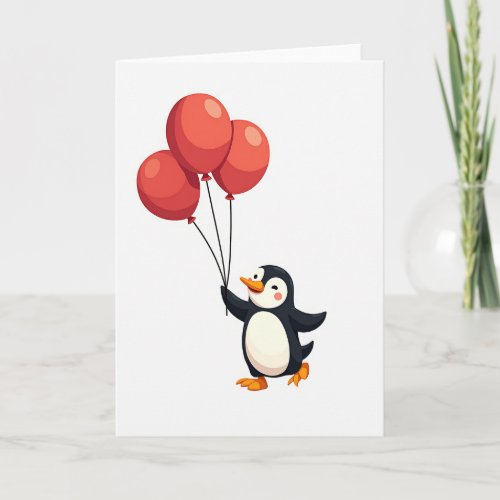 Whimsical Bird Art Card