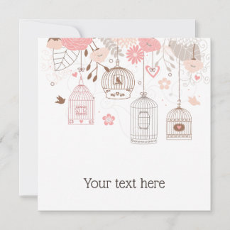 Whimsical Birdcages Personalized