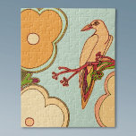 Whimsical Birds Jigsaw Puzzle<br><div class="desc">Colorful hand drawn birds</div>