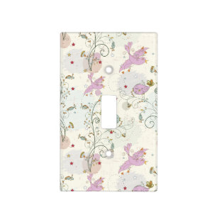 Whimsical Birds Pattern Switchplate Cover