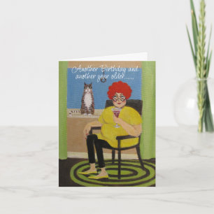 Whimsical birthday card