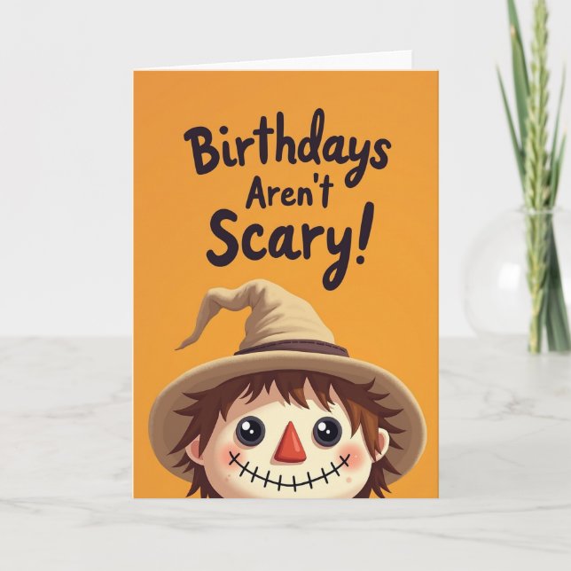 Whimsical Birthday Friend Card (Front)