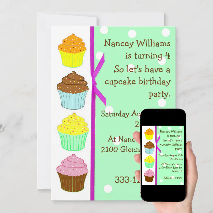 Whimsical Birthday Invitation | Zazzle
