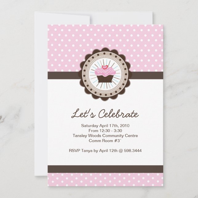 Whimsical Birthday Party Invitation (Front)
