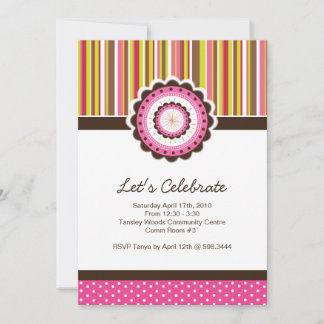 Whimsical Birthday Party Invitation