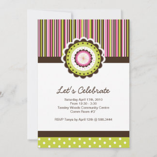 Whimsical Birthday Party Invitation