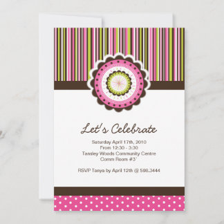 Whimsical Birthday Party Invitation