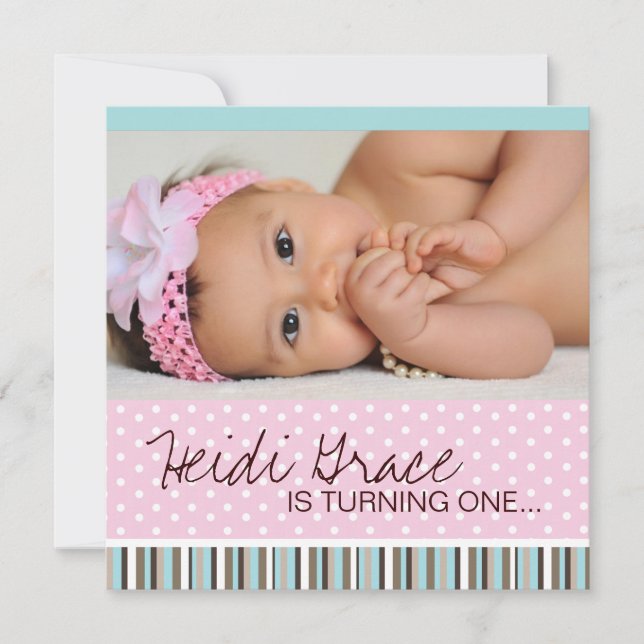 Whimsical Birthday Party Invitation (Front)