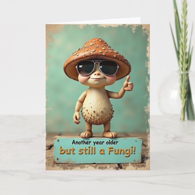 Whimsical Birthday Sprite Card (Front)