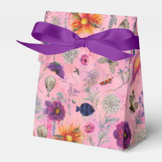 Whimsical Bloom Garden Favor Boxes
