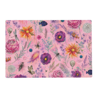 Whimsical Bloom Garden Placemat