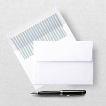 Whimsical Blue Cream Striped Ski Bachelorette