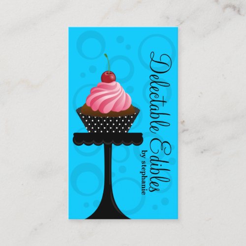 Cupcake Bakery Business Cards
