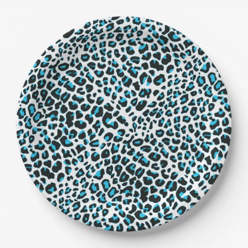 Whimsical Blue Snow Leopard Print Paper Plates Zazzle whimsical-blue-snow-leopard-print-paper-plates-zazzle