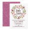 Whimsical Bohemian Floral Wreath Baby Shower