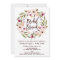 Whimsical Bohemian Floral Wreath Bridal Brunch