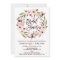 Whimsical Bohemian Floral Wreath Bridal Shower