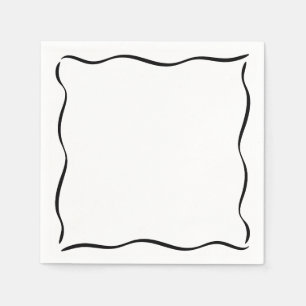 Whimsical Border A Tini Bit Older Birthday Napkins