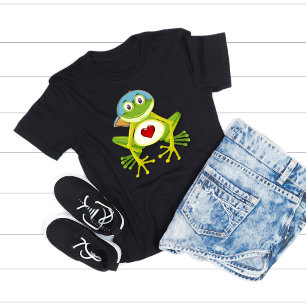 Whimsical Boy Frog T-Shirt