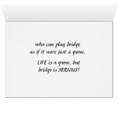 Whimsical Bridge Ladies Cards (Inside Horizontal (Bottom))