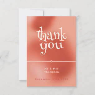 Whimsical Bubbles of Love: Fairy Tale Wedding Thank You Card