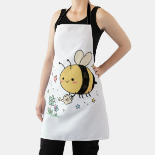  Whimsical Bumblebee Nature Lover  Apron