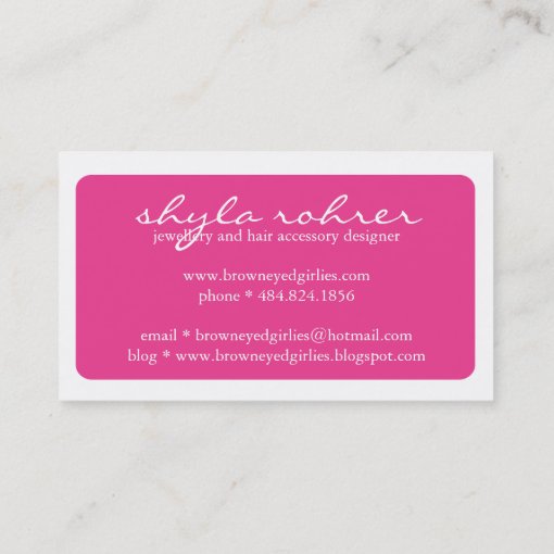 Whimsical Business Card | Zazzle