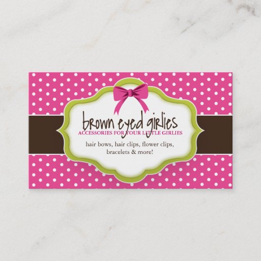 Customizable Whimsical Business Card