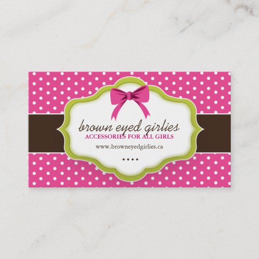 Customizable Whimsical Business Card