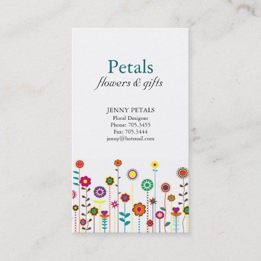 Customizable Whimsical Business Cards