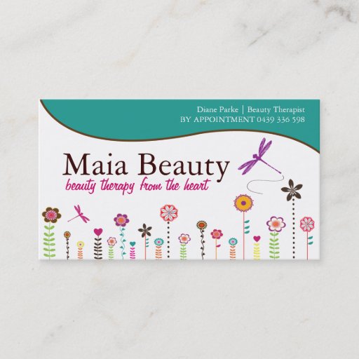 Customizable Whimsical Business Cards
